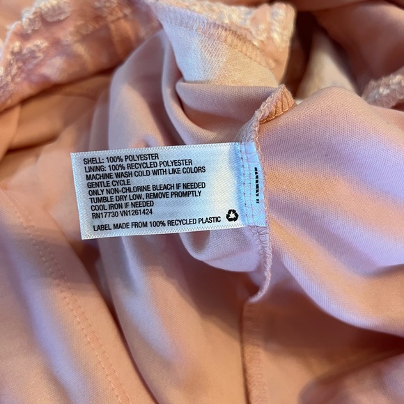 Wild Fable Womens Light Pink Floral High Rise Notch Front Mini Skirt Size 12 - Picture 5 of 12